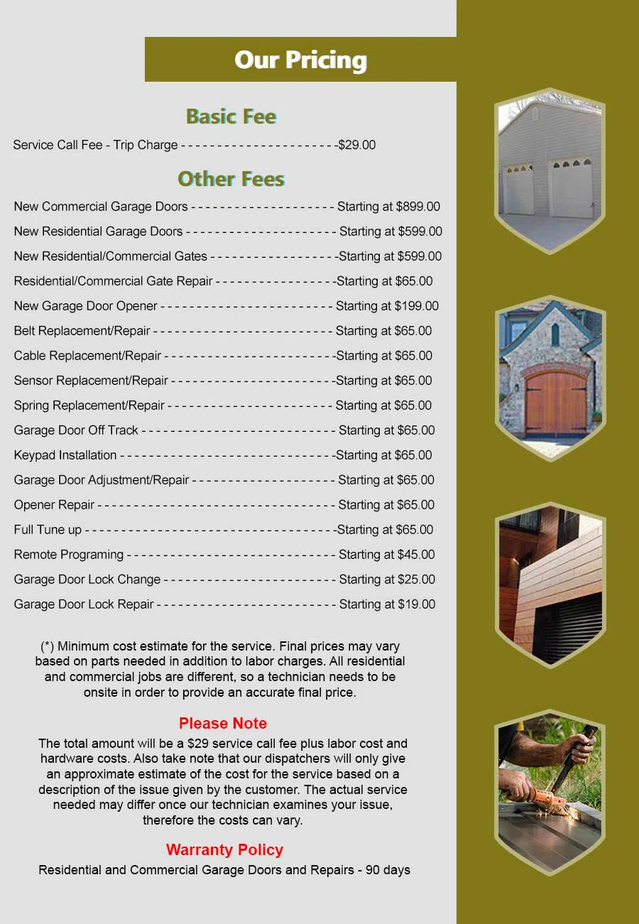 HighTech Garage Doors Carle Place, NY 516-858-2010